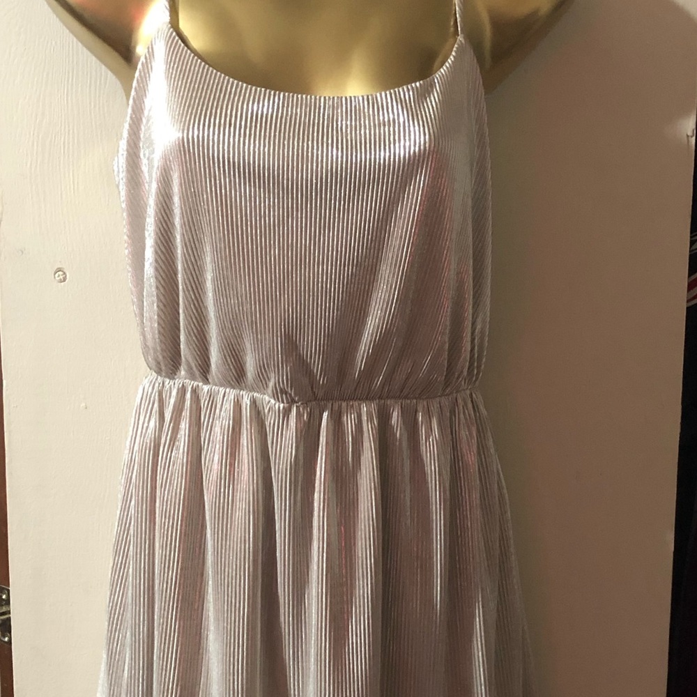 Brand new silver and gold dress